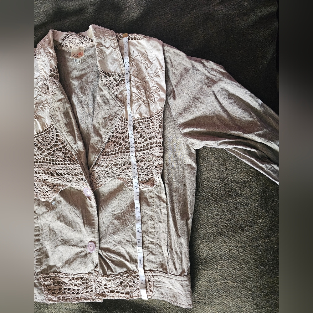 Large Boho Cottagecore Jacket - Picture 15 of 15